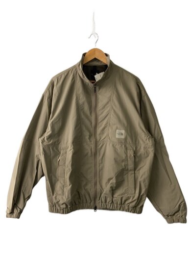 商品画像：ENRIDE TRACK JACKET_エンライドトラックジャケット/M/ナイロン/KHK/無地 1