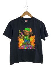 19SS/Molotov Kid Tee/Tシャツ/S/コットン/BLK