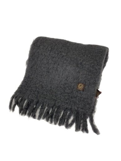 商品画像：MANTAS EZCARAY/マフラー/ウール/グレー/レディース 1