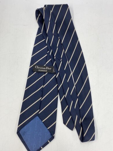 商品画像：ネクタイ/シルク/ネイビー/メンズ/クリスチャンディオールムッシュ// 2