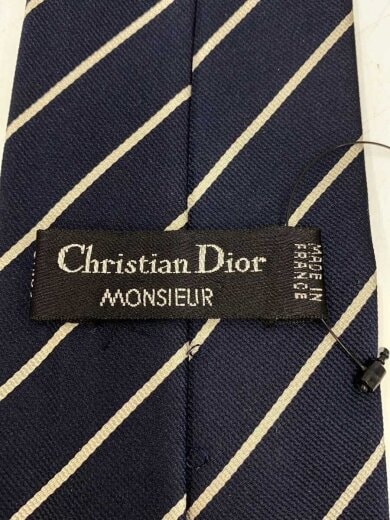 商品画像：ネクタイ/シルク/ネイビー/メンズ/クリスチャンディオールムッシュ// 3