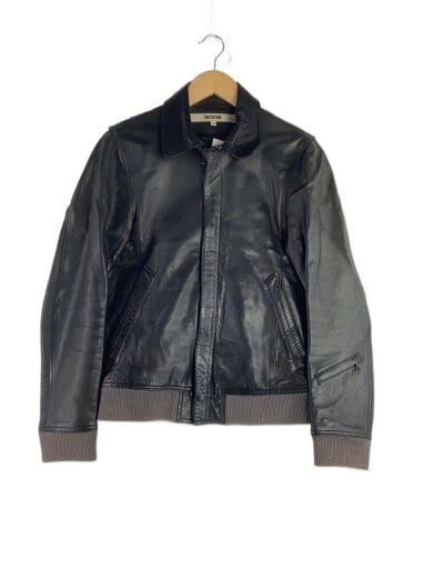 商品画像：レザージャケット・ブルゾン/46/羊革/BLK 1