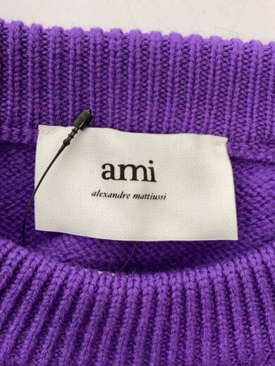 商品画像：ニット・セーター(厚手)/ウール/パープル/PUP/UKS002.018 3