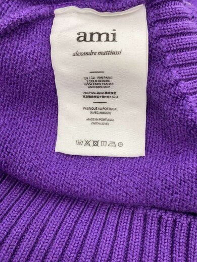 商品画像：ニット・セーター(厚手)/ウール/パープル/PUP/UKS002.018 4