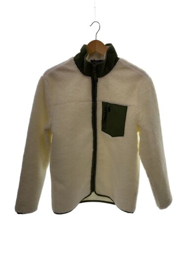 商品画像：フリースジャケット/ポリエステル/ホワイト/710857874004 1