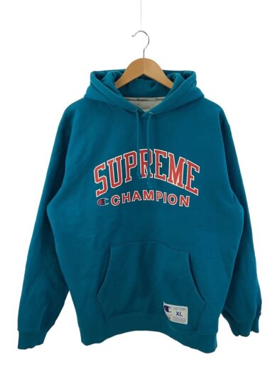 商品画像：HOODED SEWATSHIRT/パーカー/XL/コットン/BLU 1