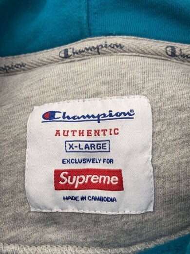 商品画像：HOODED SEWATSHIRT/パーカー/XL/コットン/BLU 3