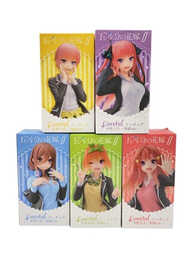 五等分の花嫁/Coreful/フィギュア/5体セット