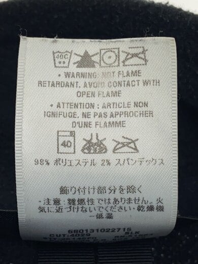 商品画像：フリースジャケット/S/ポリエステル/BLK/25146F0/レギュレーター2// 4