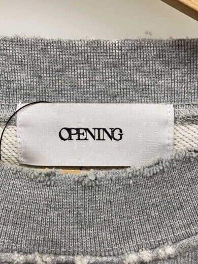 商品画像：スウェット/L/コットン/グレー/opa240085/オープニングアウト 3