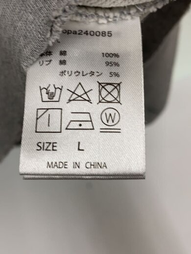 商品画像：スウェット/L/コットン/グレー/opa240085/オープニングアウト 4