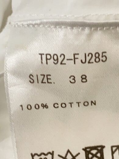 商品画像：半袖シャツ/38/コットン/ホワイト/TP92-FJ285/トーガプラ 5