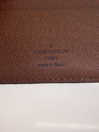 商品画像：ポルト・ビエ・10カルト・クレディ_モノグラム・キャンバス/PVC/BRW/メンズ 3