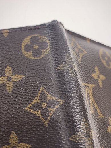 商品画像：ポルト・ビエ・10カルト・クレディ_モノグラム・キャンバス/PVC/BRW/メンズ 7