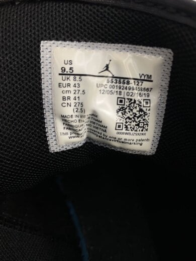 商品画像：AIR JORDAN 1 LOW/エアジョーダンロー/ホワイト/553558-127/27.5cm/WHT 5