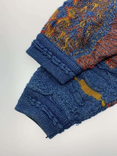 商品画像：ニット・セーター(厚手)/M/コットン/マルチカラー 4