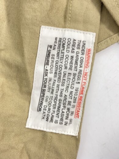 商品画像：RIVERSIDE/長袖シャツ/M/コットン/BEG/無地 4