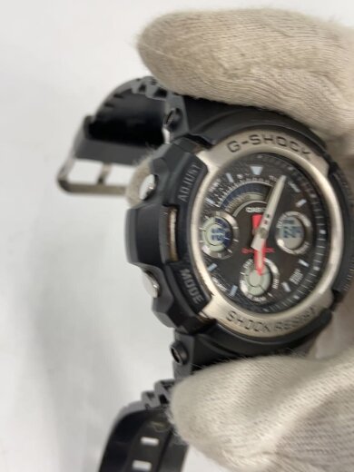 商品画像：クォーツ腕時計・G-SHOCK/デジアナ/BLK/BLK/SS 6