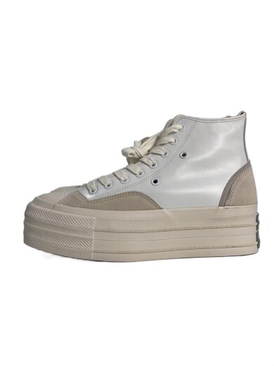 商品画像：ハイカットスニーカー/27.5cm/WHT/ISD254 1