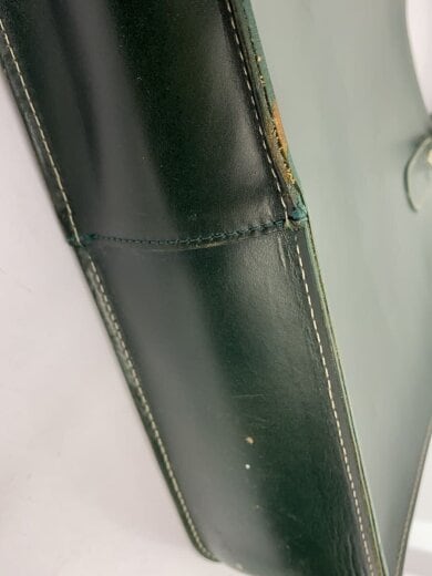 商品画像：トートバッグ/レザー/GRN 8