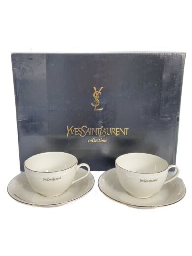 商品画像：カップ&ソーサー/5点セット/WHT 1