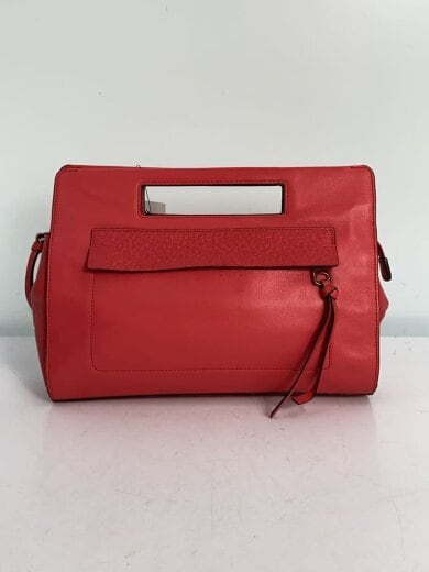 商品画像：ショルダーバッグ/レザー/RED/無地 3