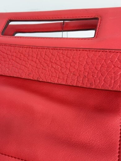 商品画像：ショルダーバッグ/レザー/RED/無地 7