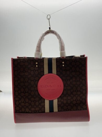商品画像：Dempsey Tote/トートバッグ/2WAY/キャンバス/BRW/モノグラム/C1548// 1