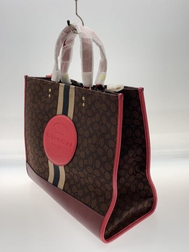 商品画像：Dempsey Tote/トートバッグ/2WAY/キャンバス/BRW/モノグラム/C1548// 2