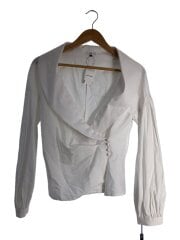 長袖シャツ/36/コットン/WHT/0504-271-183
