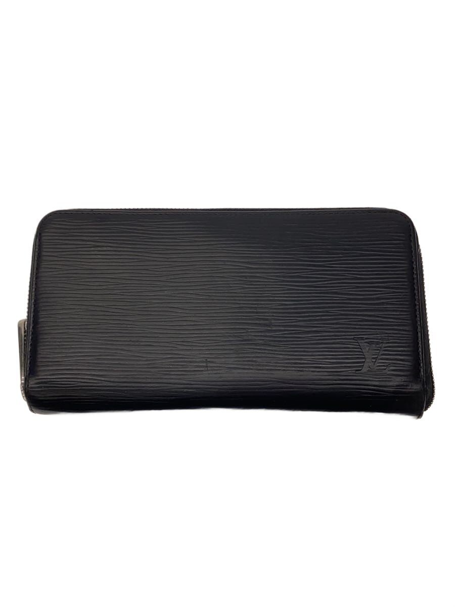 LOUIS VUITTON / ジッピー・ウォレット_エピ/レザー/BLK/メンズ