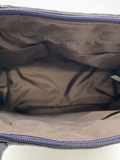 商品画像：トートバッグ/レザー/NVY 6