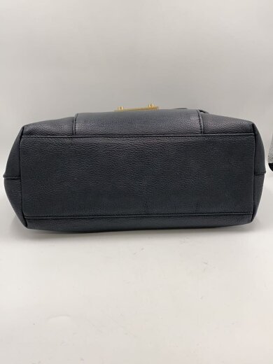 商品画像：トートバッグ/レザー/NVY 4