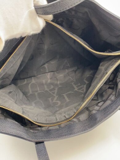 商品画像：トートバッグ/レザー/NVY 7