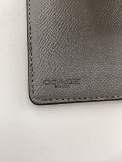 商品画像：2つ折り財布_クロスグレイン/PVC/GRY/レディース 3