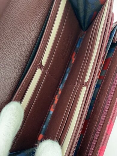 商品画像：長財布/PVC/PNK/総柄/レディース 6