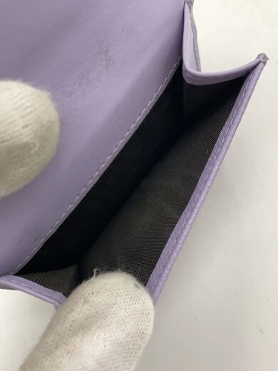 商品画像：3つ折り財布/レザー/PUP/無地/レディース/PCW5AC0 5