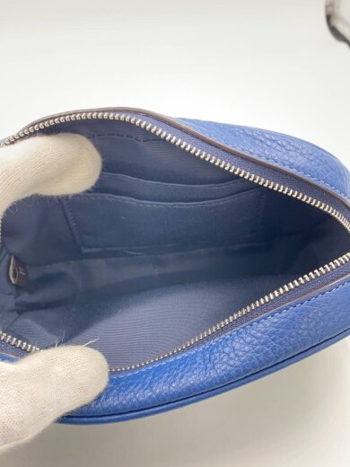 商品画像：ジェイミー リストレット トロンプルイユ/ハンドバッグ/レザー/BLU/ch363 6