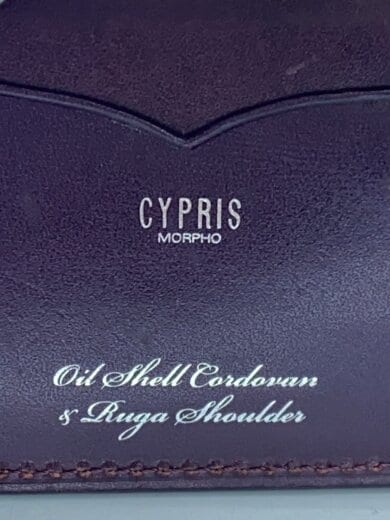 商品画像：2つ折り財布/レザー/BLK/無地/メンズ 3