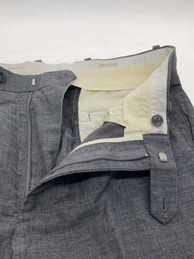 商品画像：ORTELO/スラックスパンツ/44/ウール/GRY/無地/morl24s5008-s// 3