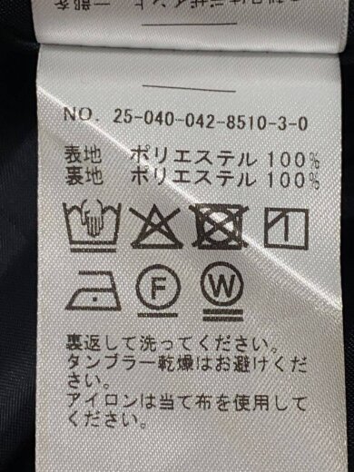 商品画像：ノースリーブワンピース/36/ポリエステル/BLK/無地/25-040-042-8510-3-0// 6