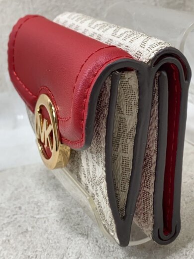 商品画像：3つ折り財布/PVC/RED/総柄/レディース/35T0GFTP0B 8