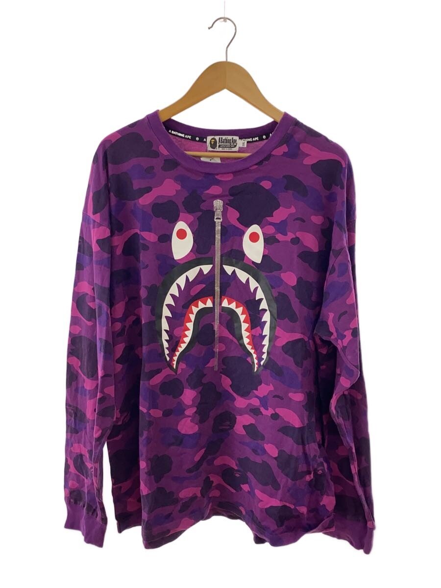 A BATHING APE / 長袖Tシャツ/2L/コットン/PUP/001LTH801013M