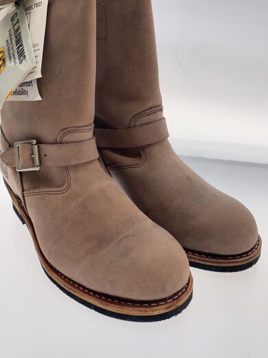 商品画像：エンジニアブーツ/US9/BEG/レザー/GT-4691 9