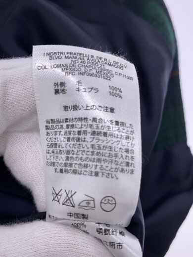 商品画像：ベスト/44/ウール/GRN/チェック 4