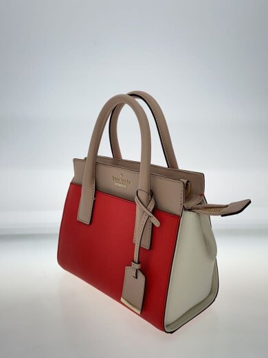 商品画像：ハンドバッグ/レザー/RED 2