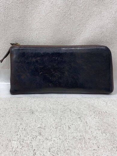 商品画像：長財布/レザー/BRW/無地/メンズ 2