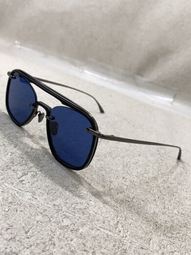 商品画像：サングラス/--/BLK/BLU/メンズ 2