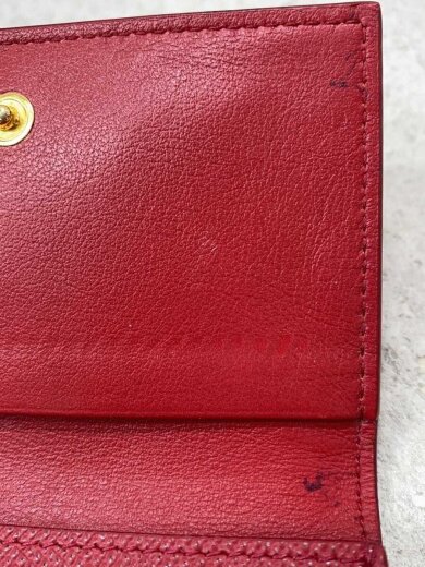 商品画像：カードケース/牛革/RED/無地/レディース/1MC122 9