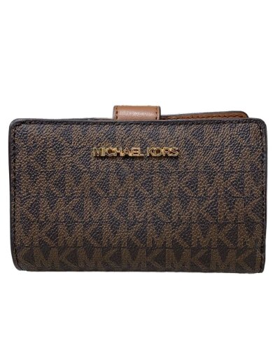 商品画像：2つ折り財布/PVC/BRW/総柄/レディース/35F8GTVF2B 1